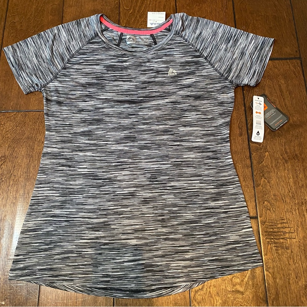 RBX activewear T-shirt, gray NWT